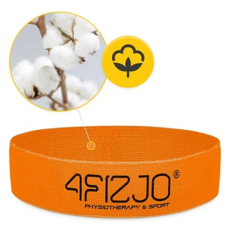 Guma materiałowa do ćwiczeń FLEX BAND 1-5 kg