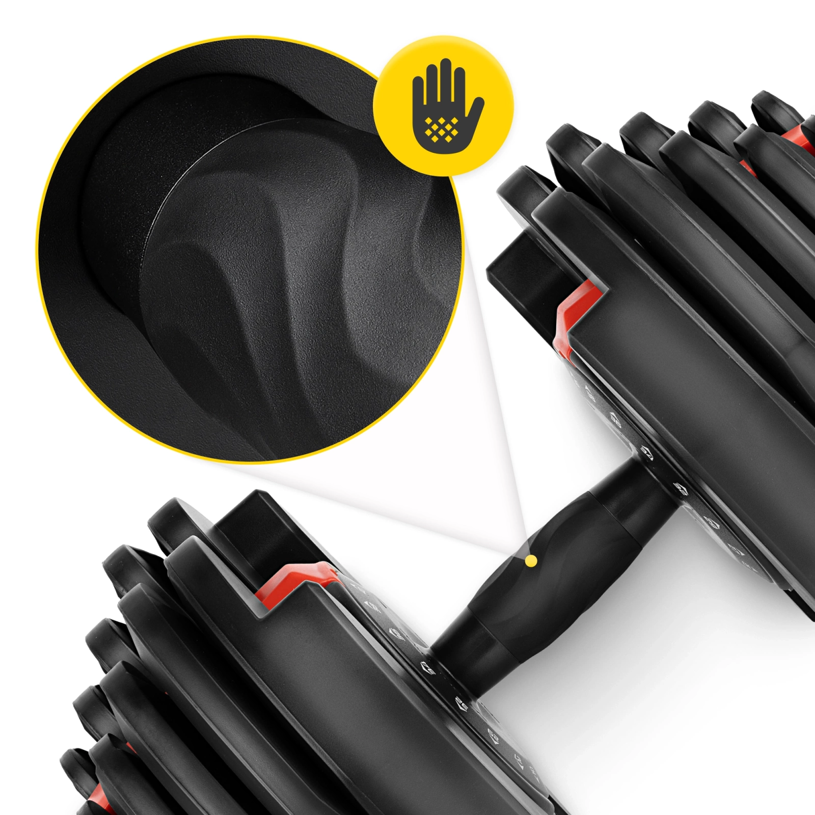 Hantel regulowany do ćwiczeń PRO 40 kg