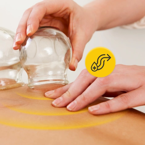 Bańki chińskie ogniowe szklane 12 szt.