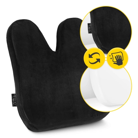 Poduszka ortopedyczna pod plecy PRO czarna