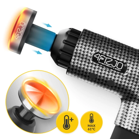 Końcówka rozgrzewająca do pistoletu masującego