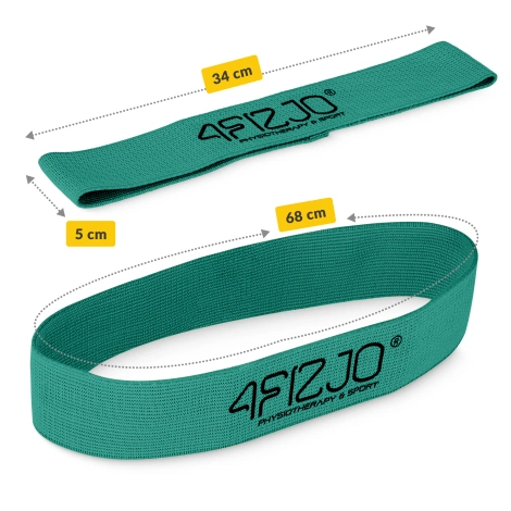 Guma materiałowa do ćwiczeń FLEX BAND 5-10 kg