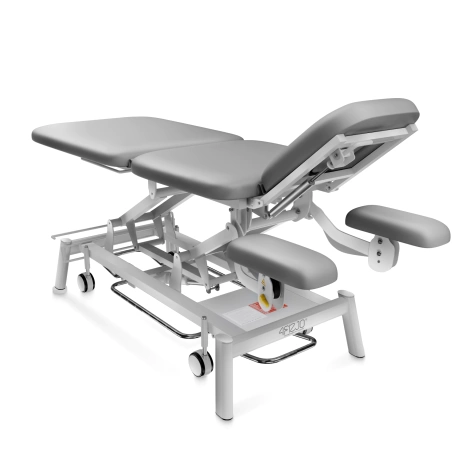 Stół do masażu i rehabilitacji elektryczny ERGO szary