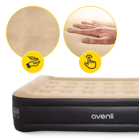 Materac dmuchany jednoosobowy Avenli 196 x 97 x 47 cm