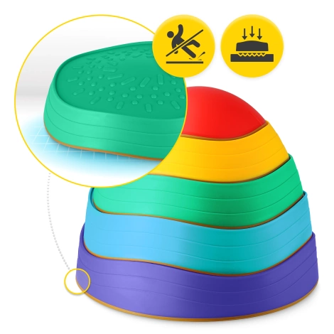 Kamienie sensoryczne dla dzieci zestaw 5 szt.