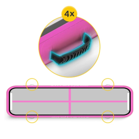 Ścieżka akrobatyczna AIR MAT 4 x 1 x 0,15 m