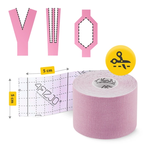 Taśma do kinesiotapingu 5 cm x 5 m