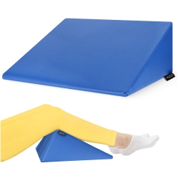 Klin rehabilitacyjny do masażu niebieski