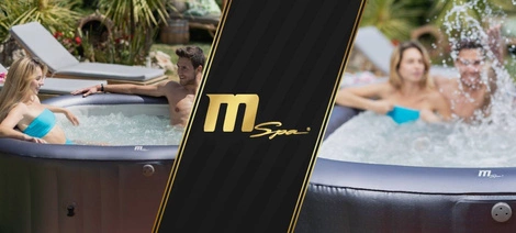 Dmuchane spa ogrodowe MSpa OTIUM 6-osobowe + bicze wodne