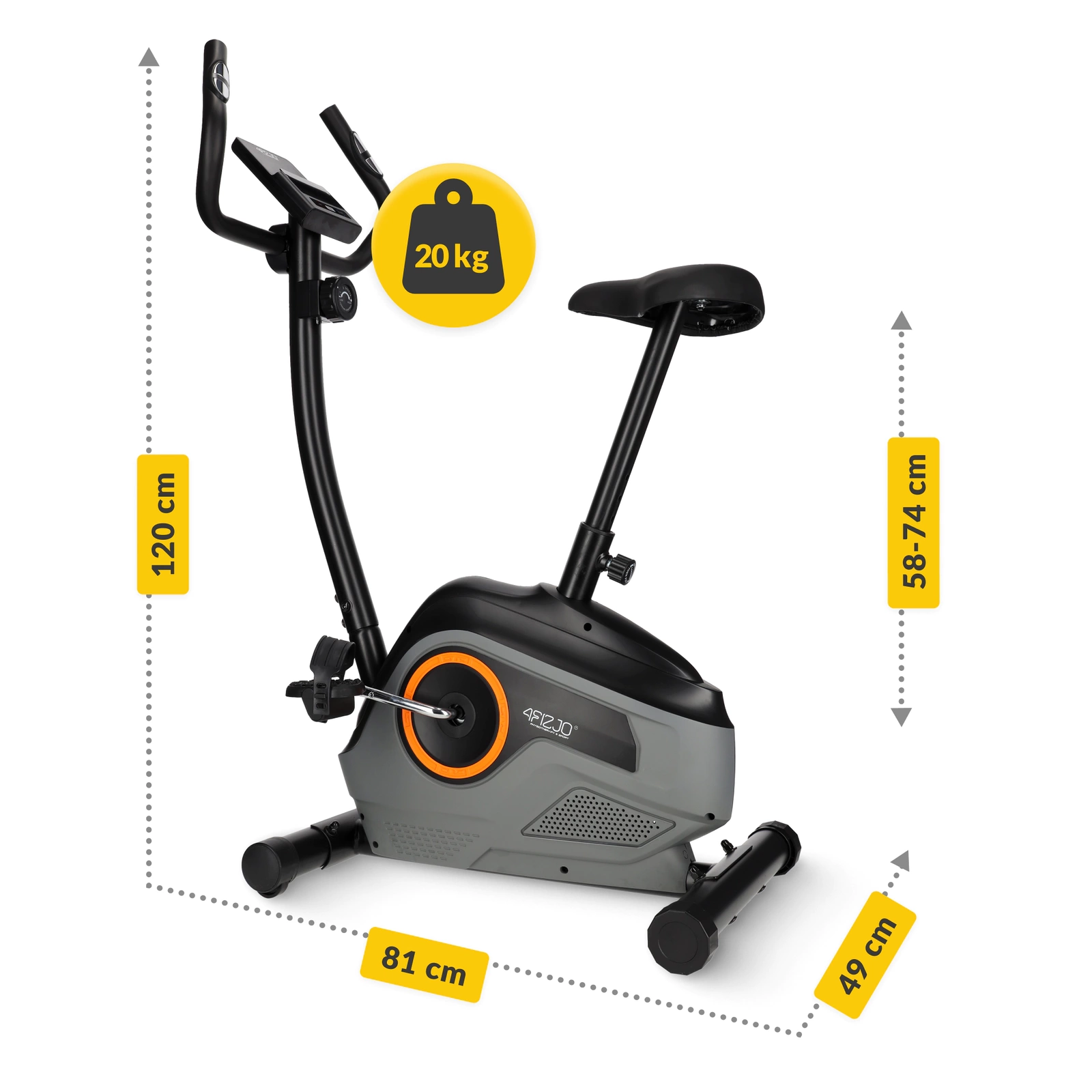 rower stacjonarny magnetyczny treningowy do domu