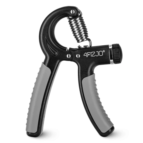 Ściskacz do rąk regulowany szary