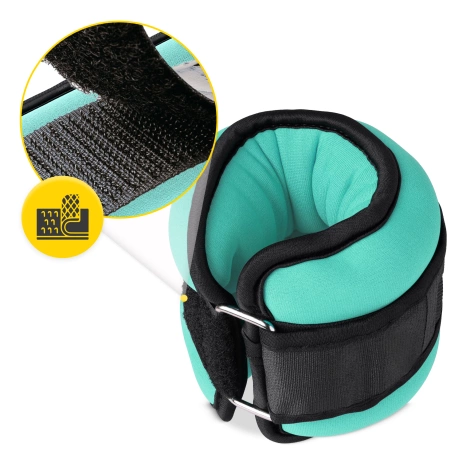 Obciążniki na kostki i nadgarstki 2 x 1,5 kg