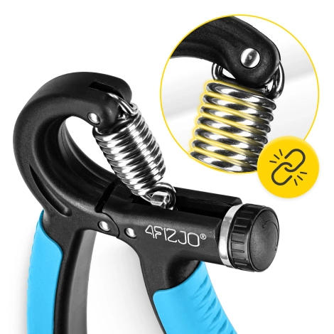 Ściskacz do rąk regulowany niebieski