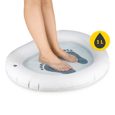 Dmuchany basenik do płukania stóp