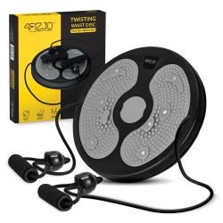 Twister obrotowy z linkami MINI szary