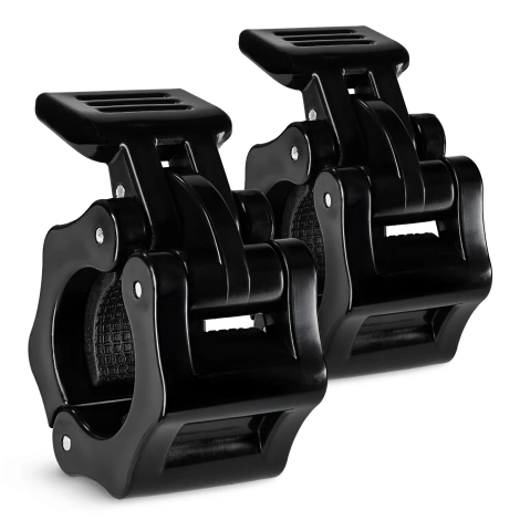 Zaciski szybkozaciskowe QR do gryfu 25 mm 2 szt. - czarne