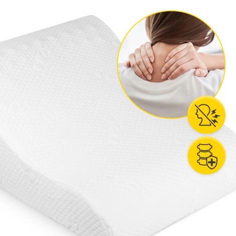 Poduszka ortopedyczna klin profilowany pod głowę