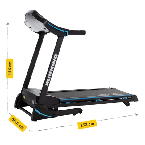 Elektryczna bieżnia domowa regulowana TM FALCO S