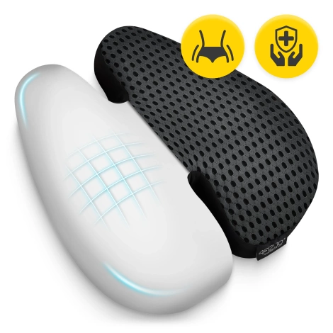 Poduszka ortopedyczna pod plecy czarna