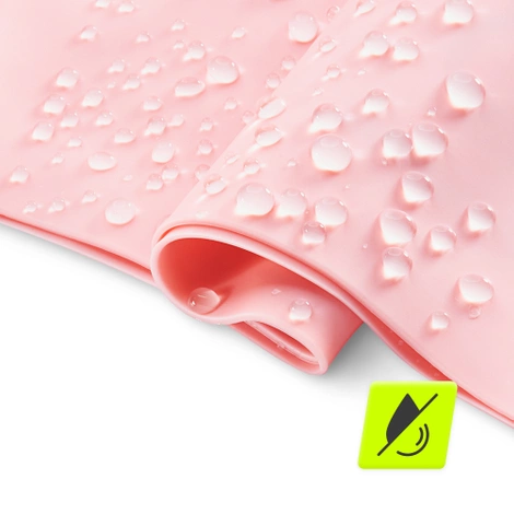 Czepek na basen unisex TSUNAMI różowy