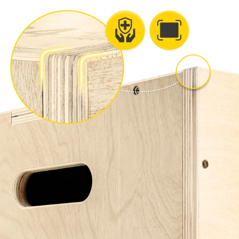 Skrzynia plyometryczna jump box 50 x 75 x 60