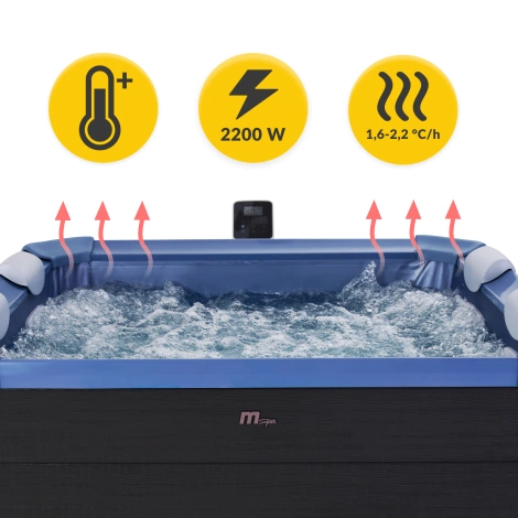 Spa ogrodowe MSpa SAPPHIRE WIFI 6 os.