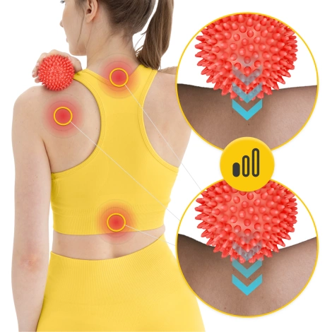 Piłka do masażu z kolcami SPIKE+ 7 cm