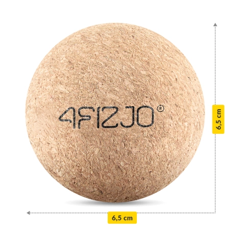 Piłeczka do masażu korkowa 6,5 cm