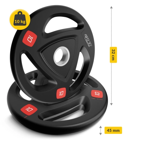 Obciążenie olimpijskie 2 x 10 kg