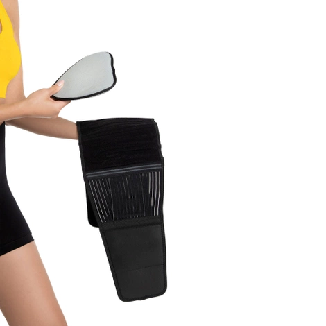 Pas ortopedyczny na kręgosłup lędźwiowy M czarny