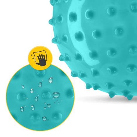 Piłka rehabilitacyjna z kolcami 20 cm miętowa