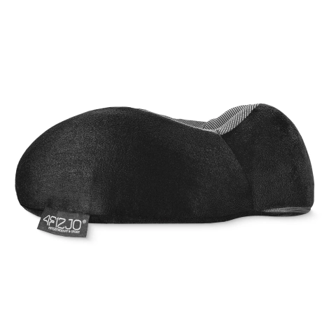 Poduszka podróżna rogal do spania czarna