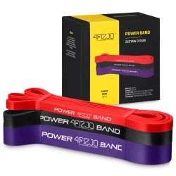 Zestaw 3 gum oporowych do ćwiczeń POWER BAND