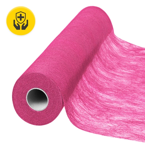 Podkład medyczny w rolce MED 70 cm x 50 m różowy