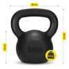 Kettlebell odważnik żeliwny 24 kg