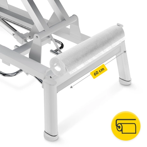 Podkład medyczny w rolce MED 60 cm x 50 m biały