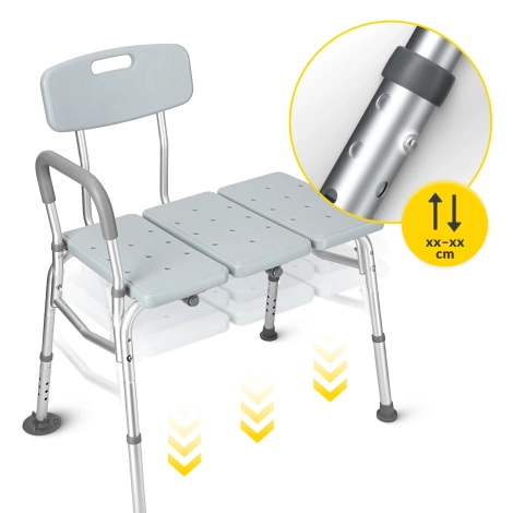 Taboret pod prysznic szeroki