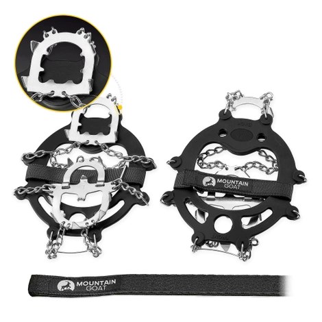 Raczki na buty turystyczne PREMIUM (41-43) L