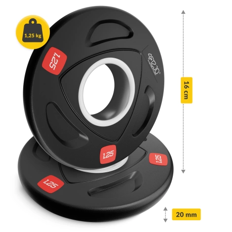 Obciążenie olimpijskie 2 x 1,25 kg