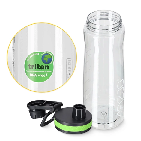 Butelka sportowa na wodę 850 ml zielona