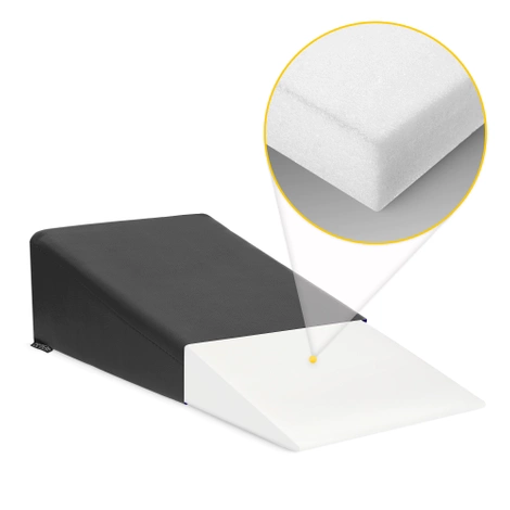 Klin rehabilitacyjny trójkąt do masażu czarny