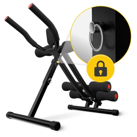 Trenażer mięśni brzucha składany