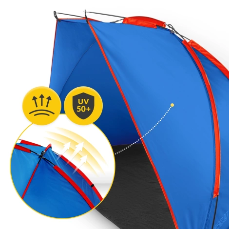 Namiot plażowy PRO niebieski