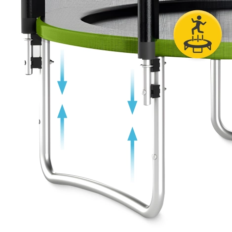 Trampolina ogrodowa dla dzieci CLASSIC 374 cm 12FT