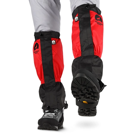 Stuptuty ochraniacze wodoodporne na buty uniwersalne czerwone