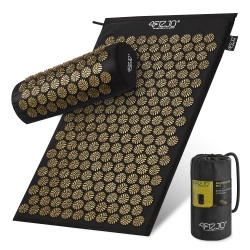 Mata do akupresury z poduszką klasyczna czarna