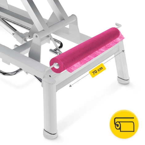 Podkład medyczny w rolce MED 70 cm x 50 m różowy