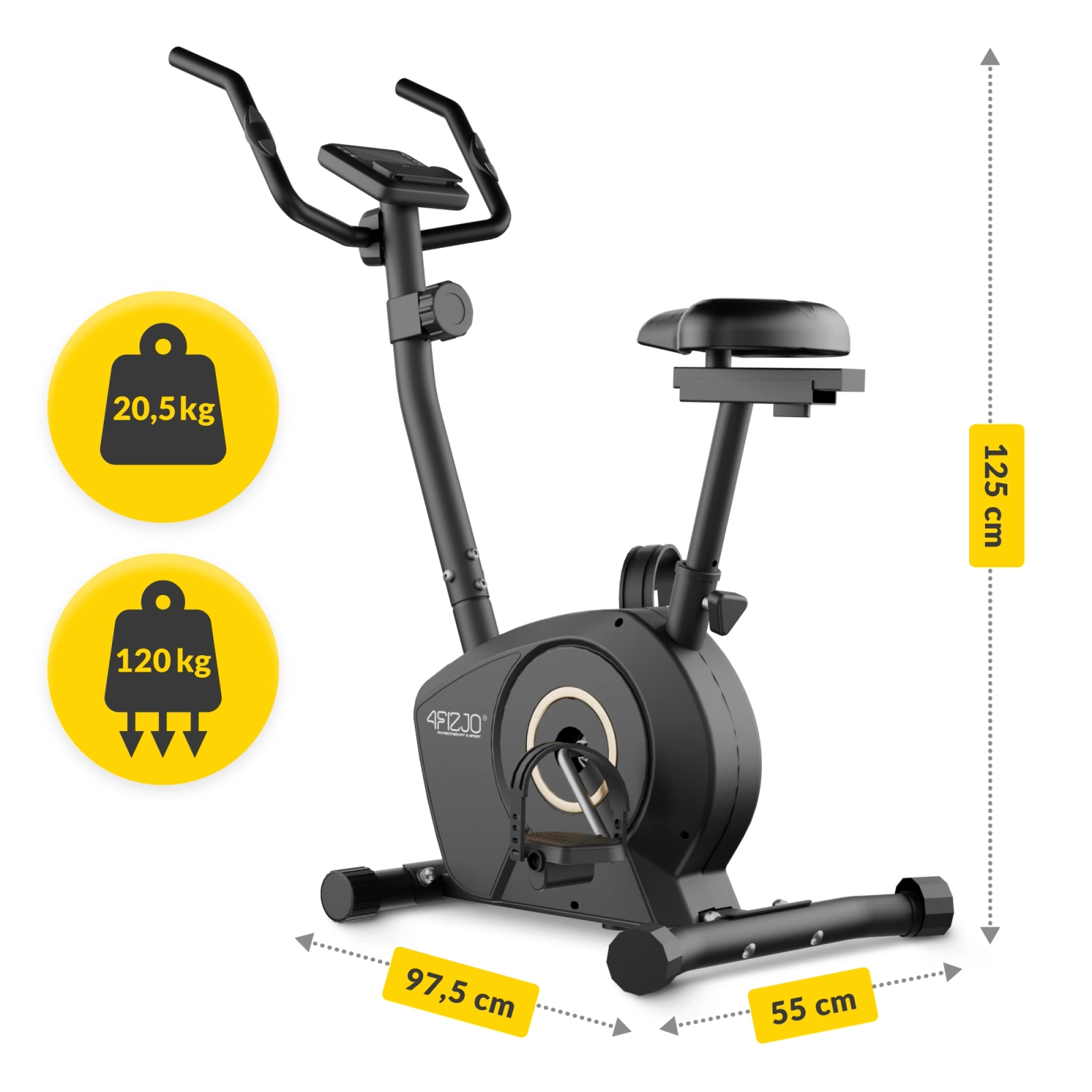 Składany rower stacjonarny magnetyczny MY-FLOW