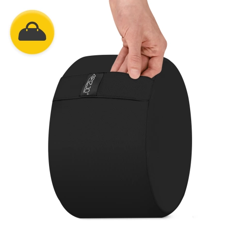 Poduszka do medytacji ZAFU okrągła czarna