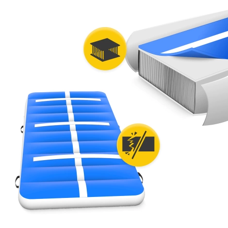 Skos akrobatyczny AIR INCLINE 2 x 1 x 0,4 m + pompka